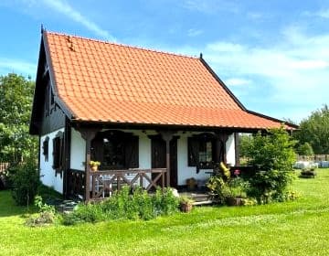 Domek całoroczny na Kaszubach "Kołowrót"