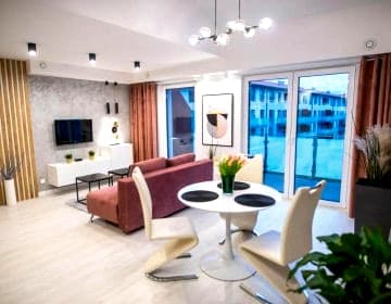 Nowoczesny apartament na Warmii i Mazurach z garażem