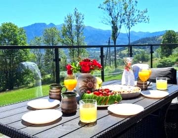 Domki Widokowe Wooden Luxury Chalet with Private Jacuzzi