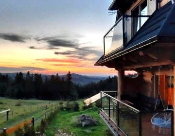 Góralski domek z bali SAŁAS
