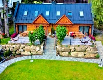 DOMEK SUDECKI ZAKĄTEK - 2 APARTAMENTY 7- os Z GORĄCĄ BALIĄ ZEWNĘTRZNĄ