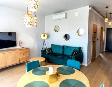Apartament Ustka Holiday z sauną i ogrodem