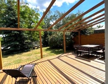 Wilkasy- Giżycko Przestronny apartament nad jeziorem Tajty - 120 m2 tylko dla Ciebie