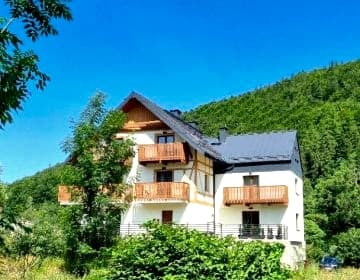 Willa Sowia nowe apartamenty z pięknym widokiem na góry i potok