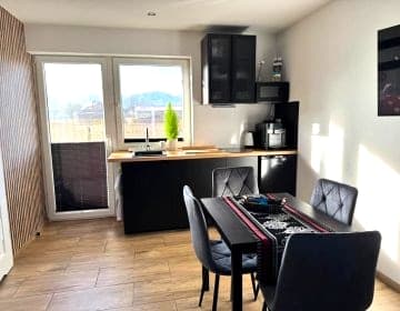 Apartament z widokiem na góry 