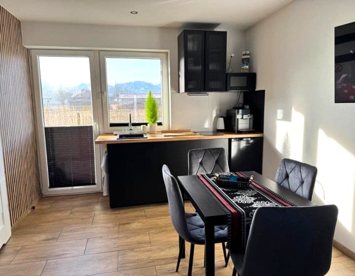 Apartament z widokiem na góry 