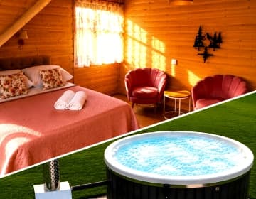 Domki w górach Monika z jacuzzi 