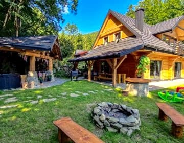 Chata na Skarpie - SPA i widok na Skrzyczne