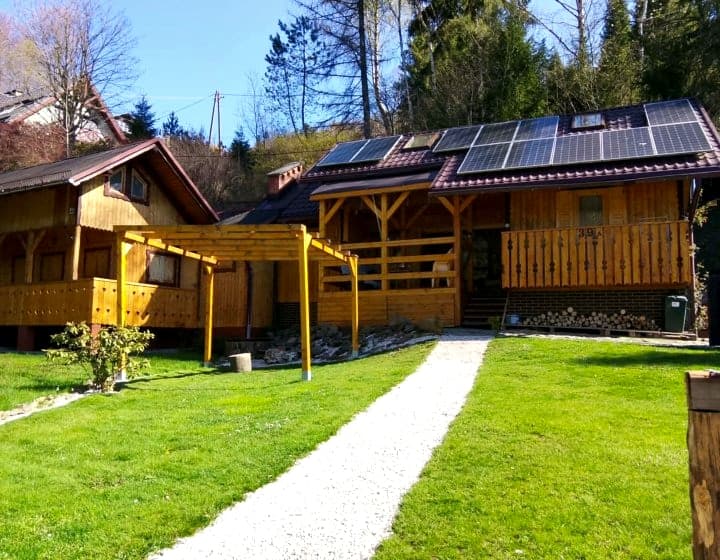 Domek w górach z jacuzzi i sauną 