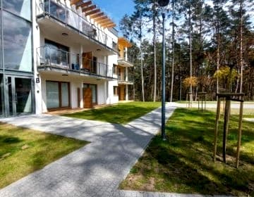 Apartament Mariva B106 z balkonem - Pobierowo - przy samym morzu - obiekt Euronia