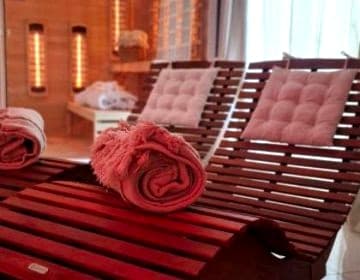 SPA LOVE Ceglana 1 A sauna,,jaccuzi dla dwojga na wyłączność