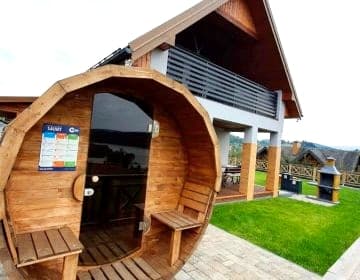 Dom na Wzgórzu SŁOŃCE na wyłączność JACUZZI ELEKTRYCZNE SAUNA ROWERY