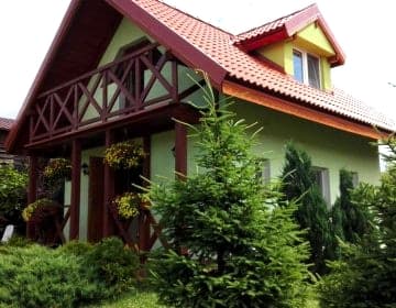 Zielony Domek. Nocleg w domku 8-osobowym na wyłączność. Idealny dla rodzin