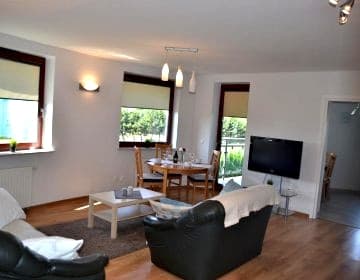 Apartament Madera Kraków. Pełne wyposażenie, balkon, parking