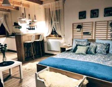Borowikowe Zacisze - Apartament 2-osobowy z tarasem 