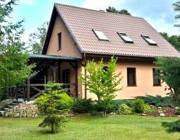 Dom Wakacyjny "Myśliborka" do Twojej wyłącznej dyspozycji, ogród, boisko, grill