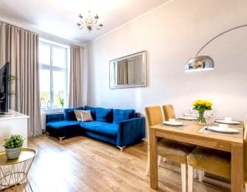 Apartament Diamentowy - nowoczesny apartament dla 4 osób,tuż przy Starym Mieście
