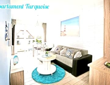 Wspaniały apartament 9 minut od plaży