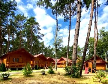 Domki Letniskowe Leśna Mila 100m odPlaży