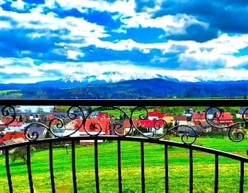 Willa Pienińska | Pokoje z balkonami, widok na Tatry i Jezioro Czorsztyńskie