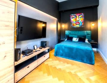 Apartament z lozkiem king size