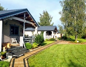Domki Odludkowo blisko morza i Ogrodów Hortulus