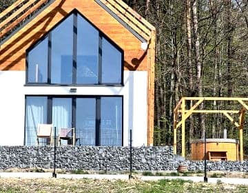 Nowoczesny domek z pięknym widokiem na Beskidy