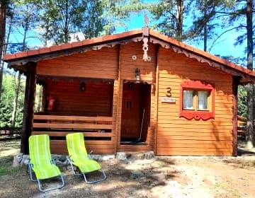 Echo Lasu - domek w środku lasu z basenem i sauną