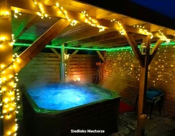 Domki 3 sypialnie Kominek Jacuzzi 250 metrów od morza Niechorze