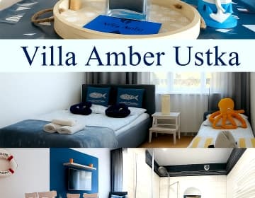 VILLA AMBER  USTKA - pokoje z osobnym wejściem