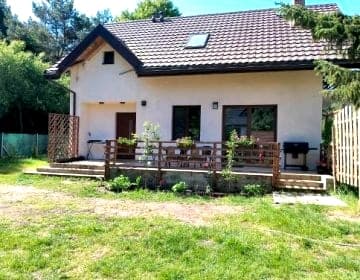 Dom nad jeziorem Mazury
