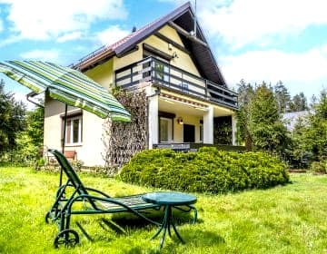 Bielawki Domek Kaszuby jezioro Gowidlińskie 