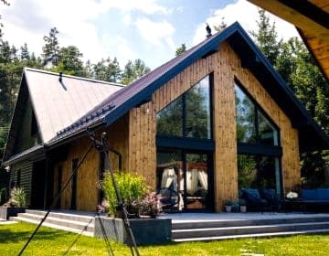 Przystań Roztocze, nowoczesny dom z sauną i jacuzzi