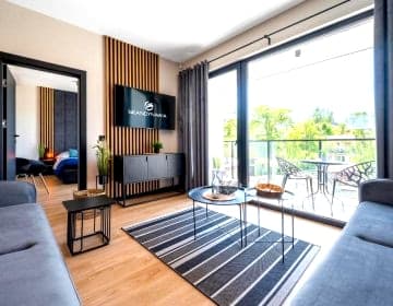 Domki i apartamenty Skandynawia z basenem