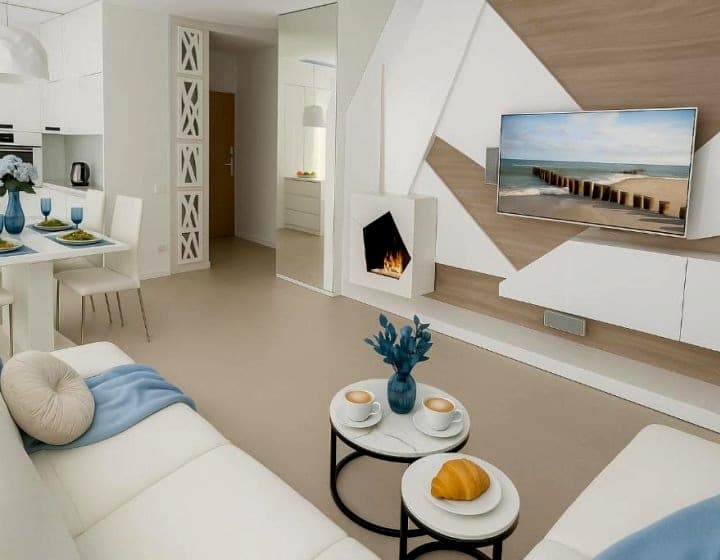 Blue Seaside Apartment