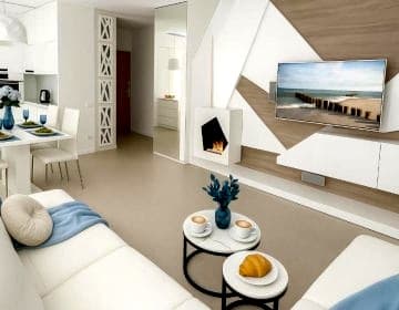 Blue Seaside Apartment