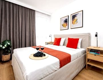 Lumina 4-room apartment near the city center