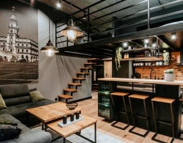 Apartament Loft z Antresolami