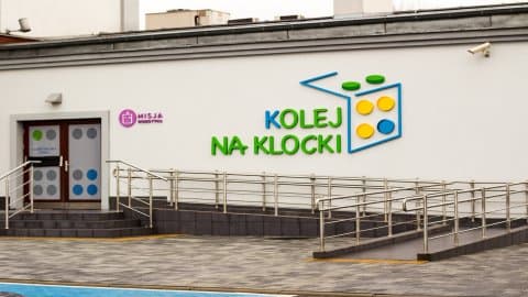 KOLEJ NA KLOCKI - klockownia dla dzieci