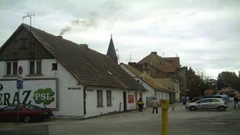 Domki rybackie i kamieniczki
