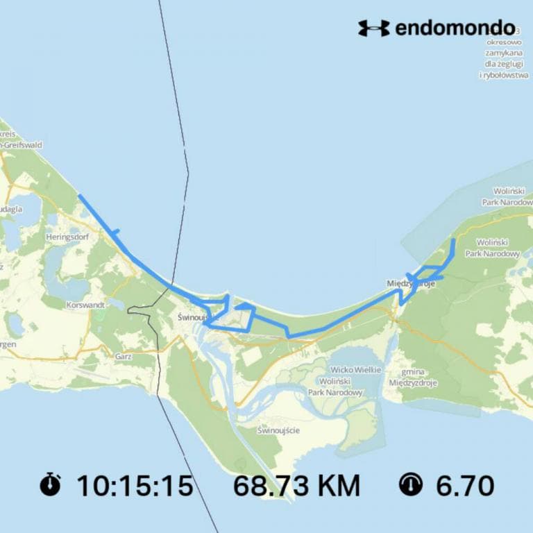 Świnoujście-Uznam-Władysławow-Hel-Gdańsk