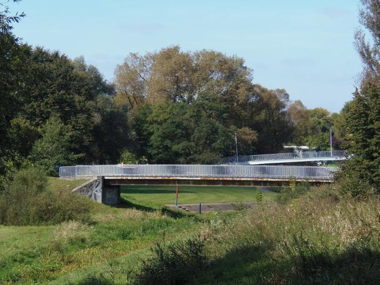 Sieradzkie Mosty - północ-południe