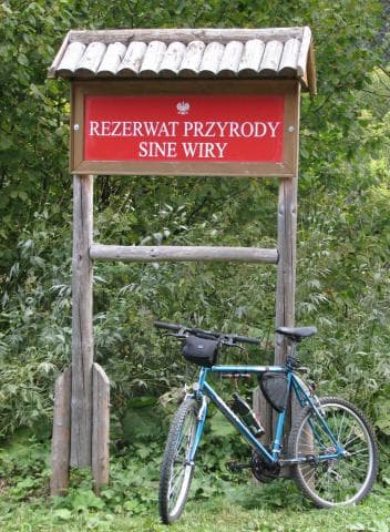 Dołżyca k/Cisnej - Rezerwat "Sine wiry" - Dołżyca