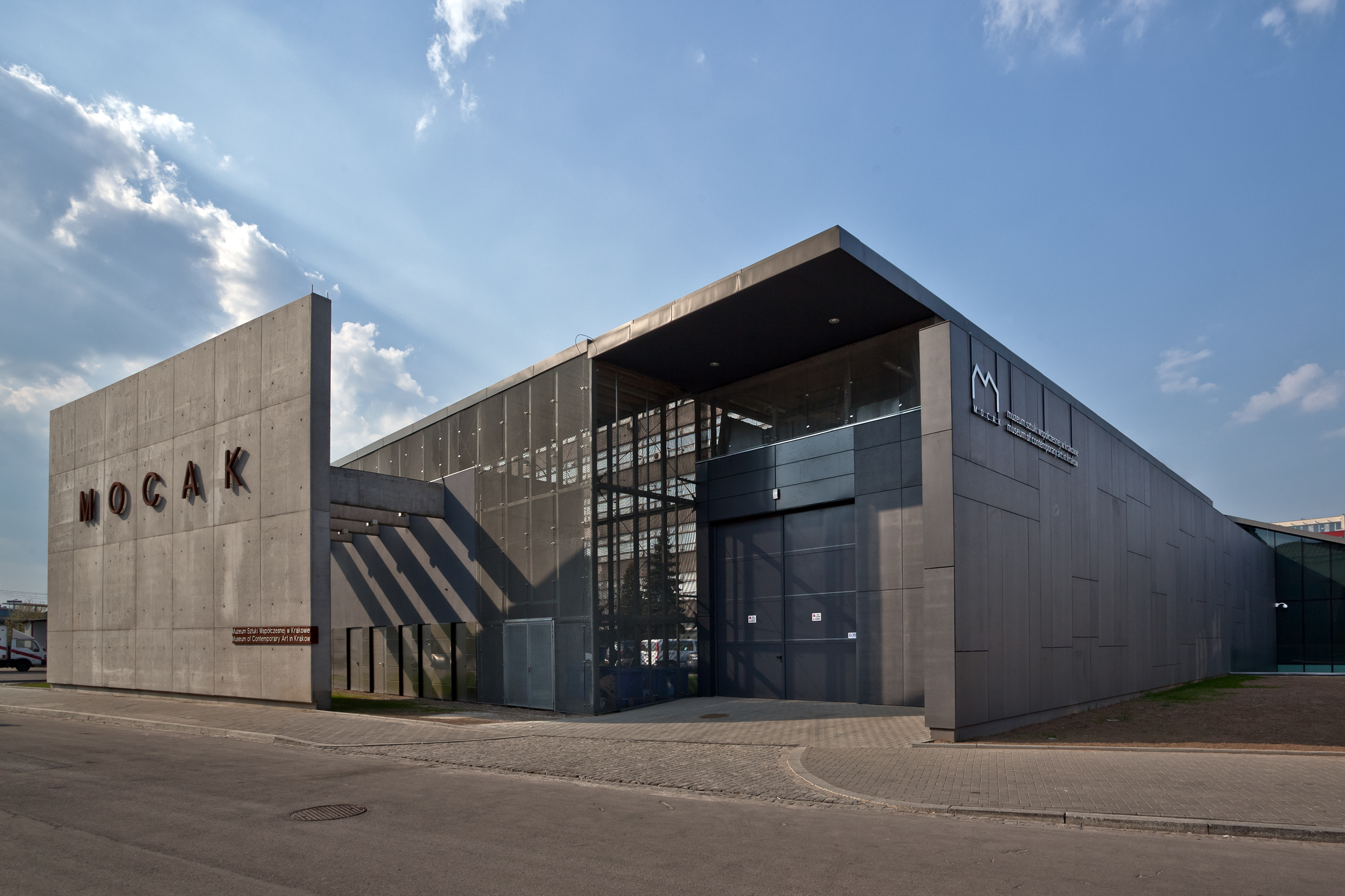 Muzeum Sztuki Współczesnej w Krakowie MOCAK MOCAK Budynek - Muzeum Sztuki Współczesnej w Krakowie MOCAK