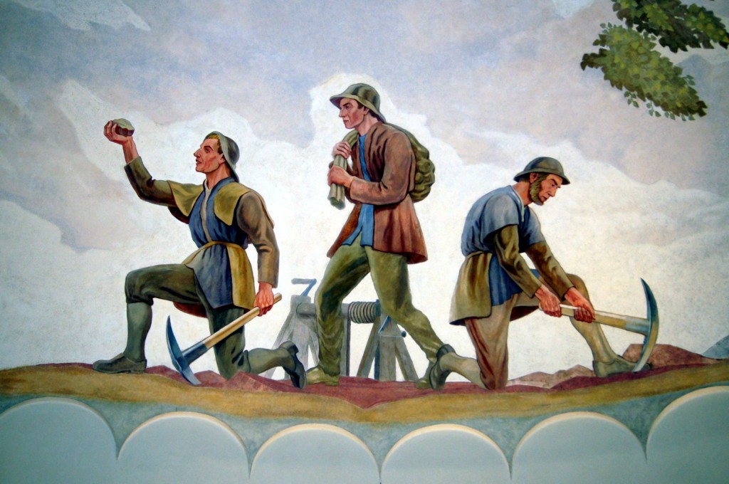 Ratusz w Kowarach Sala Rajców górnictwo 1024x680 - Ratusz w Kowarach
