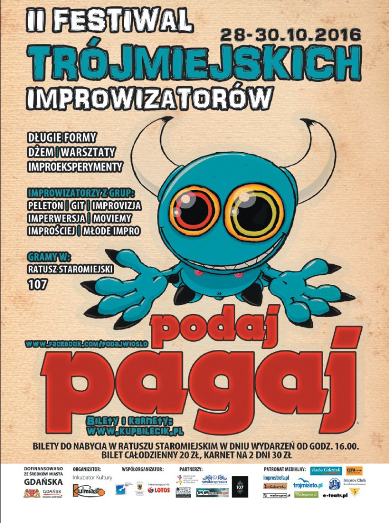 pagaj1 761x1024 - Festiwal Improwizatorów - Podaj Pagaj