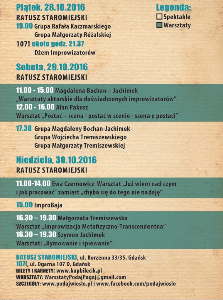Festiwal Improwizatorów - Podaj Pagaj pagaj2 760x1024 - Festiwal Improwizatorów - Podaj Pagaj