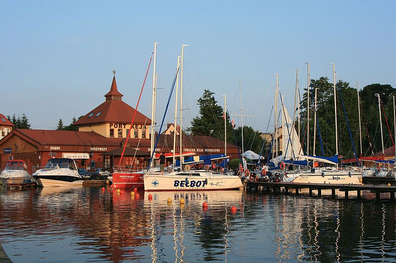 port węgorzewo - Gdzie na żagle w Polsce - jeziora na Mazurach