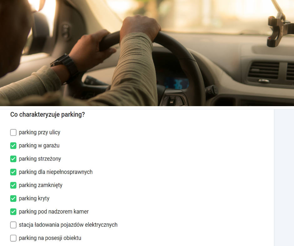 Nocleg z parkingiem dla gości - prezentacja w ofercie auto - Nocleg z parkingiem dla gości - prezentacja w ofercie