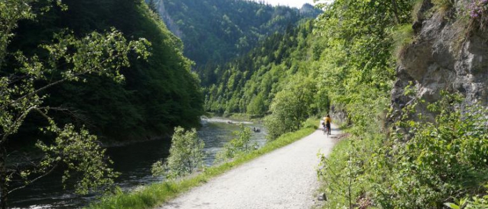 dunajec - 10 najpiękniejszych tras rowerowych w Polsce